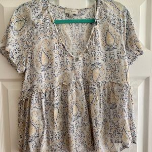 Beautiful Lucky Brand blouse 🍀
